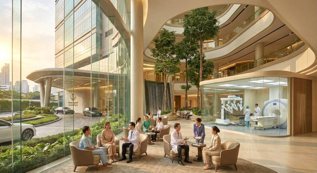 Instalaciones de Bumrungrad International Hospital